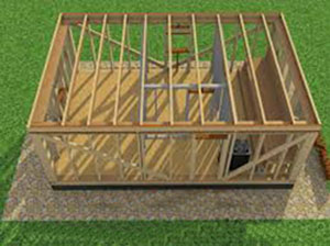 Деревянное перекрытие